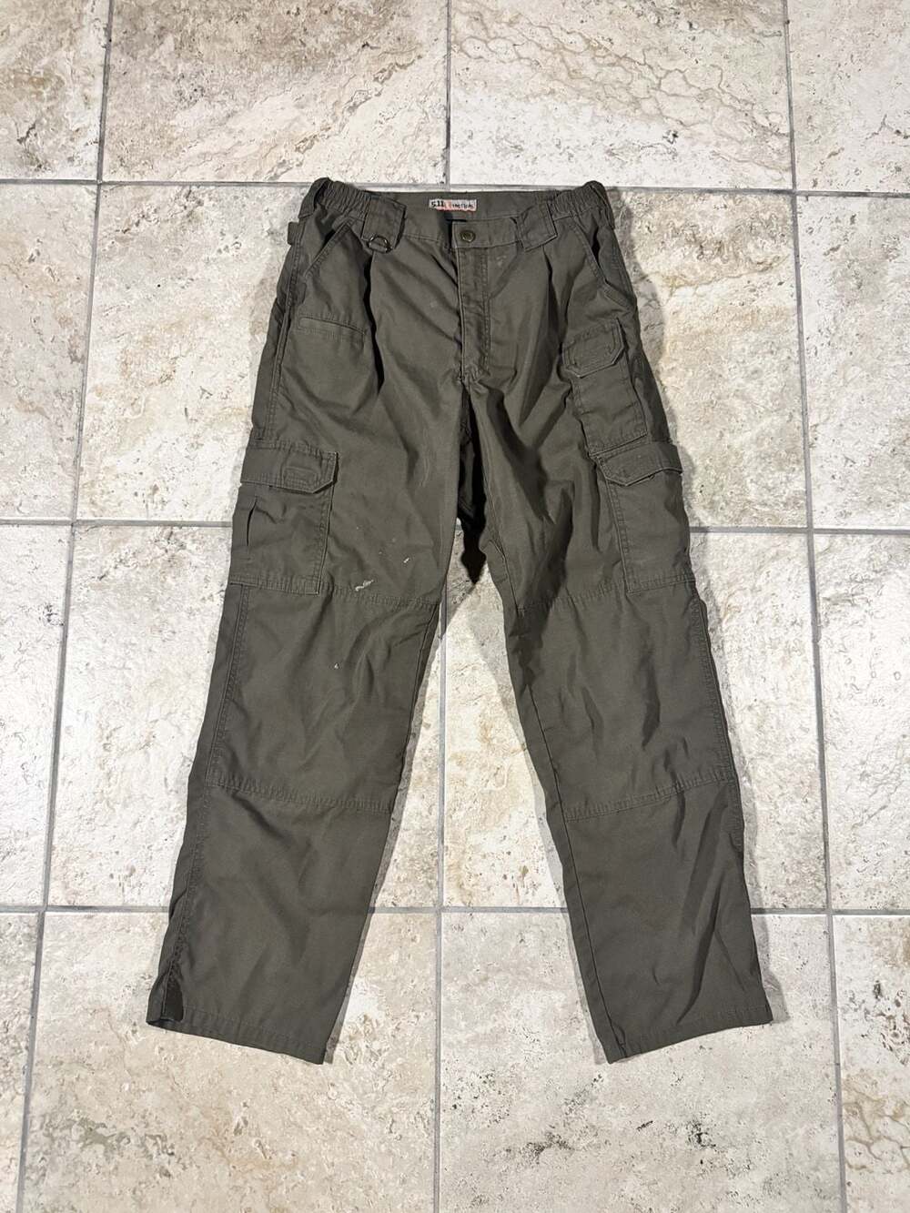 5.11 Tactical Cargo Pants Size 32x32 Green Workwear Hiking